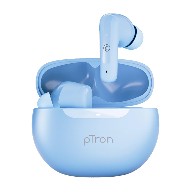 PTron Vibe w/ 50hrs Playtime, Mobile App, Clear Calls 13mm Drivers Bt5 3 Bluetooth