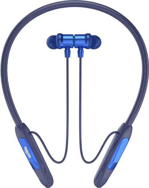 BiBon FERARI - MAGNETIC POWER OFF/ON 48Hr Playtime Headphone Neckband 6 Bluetooth