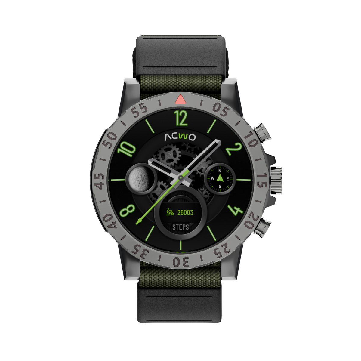 FwIT Biz Smartwatches , AMOLED DISPLAY Smartwatch , AI Assistant Support , Functional Crown , 100+ Sports Mode , Bluetooth Calling Health Monitoring