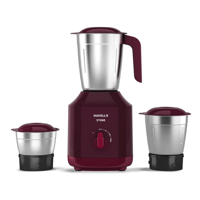 Havells Stone Mixer Grinder | 500W | 3 Jar-2