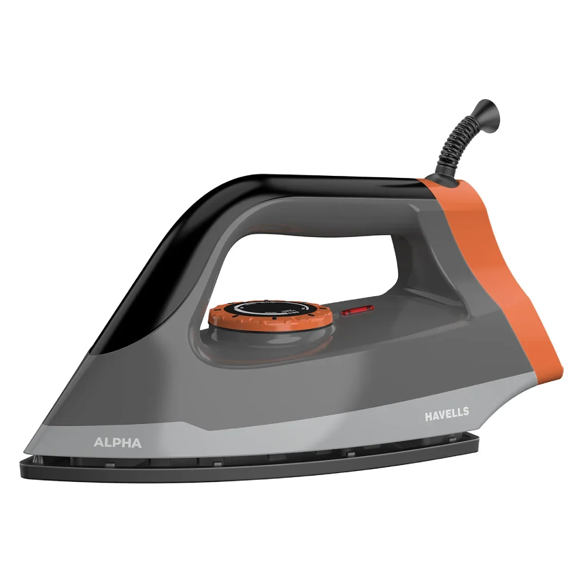 Alpha Black Dry Iron | 1250 W | Black