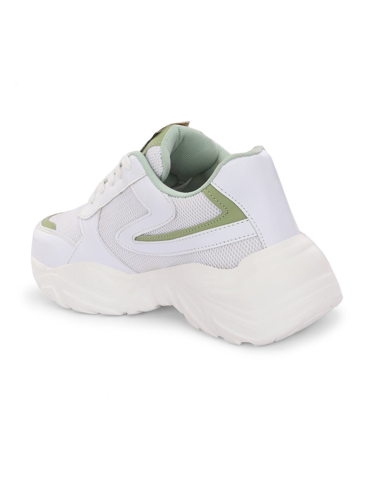 Women Solid Round Toe Lightweight Sneakers-10
