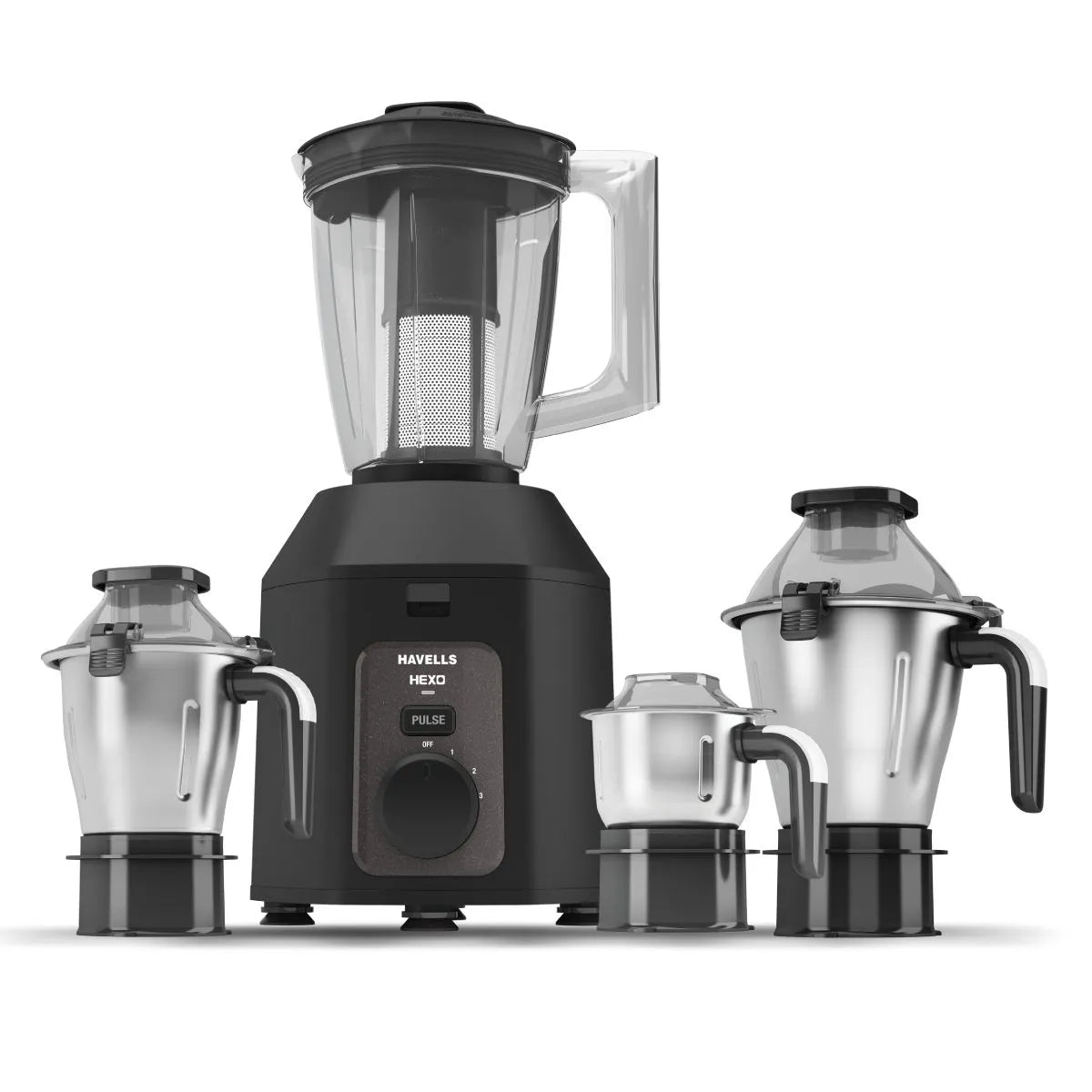 Havells Hexo Plus | Mixer Grinder | 1100W | 4 Jar