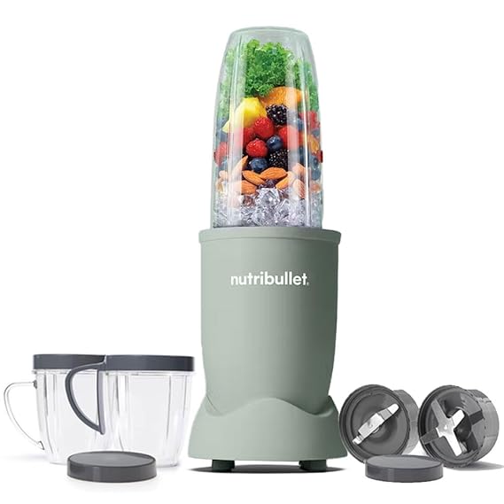 Nutribullet PRO 900W High-Speed Blender | Jade | 3 Unbreakable Jars | Powerful Nutrient Extraction