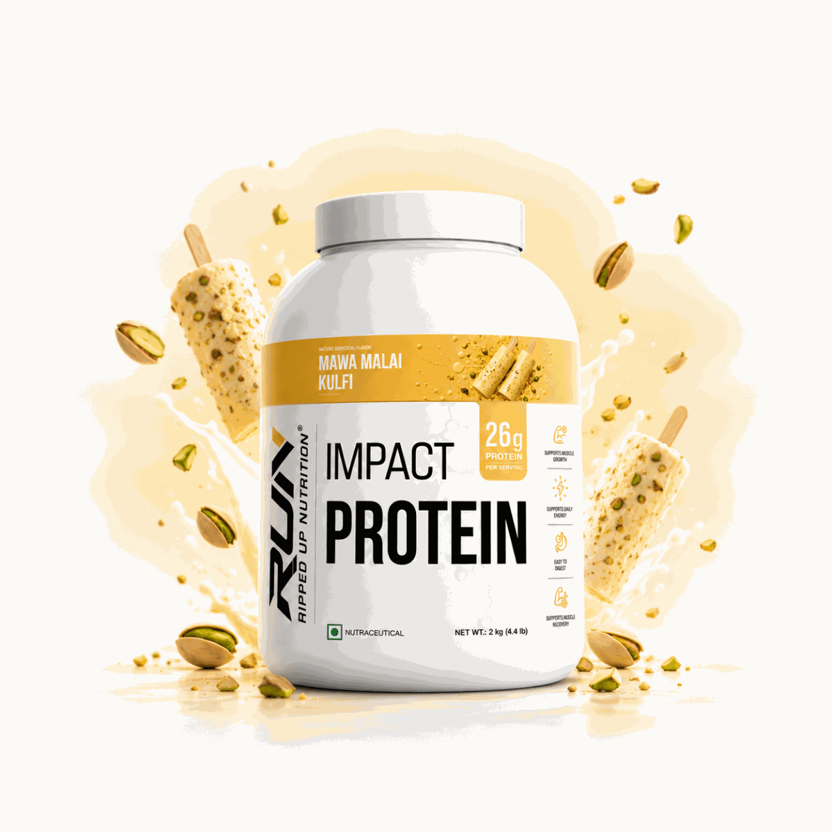 Impact Protein (Fermented Yeast + Soy Protein Isolate) - Ripped Up Nutrition
