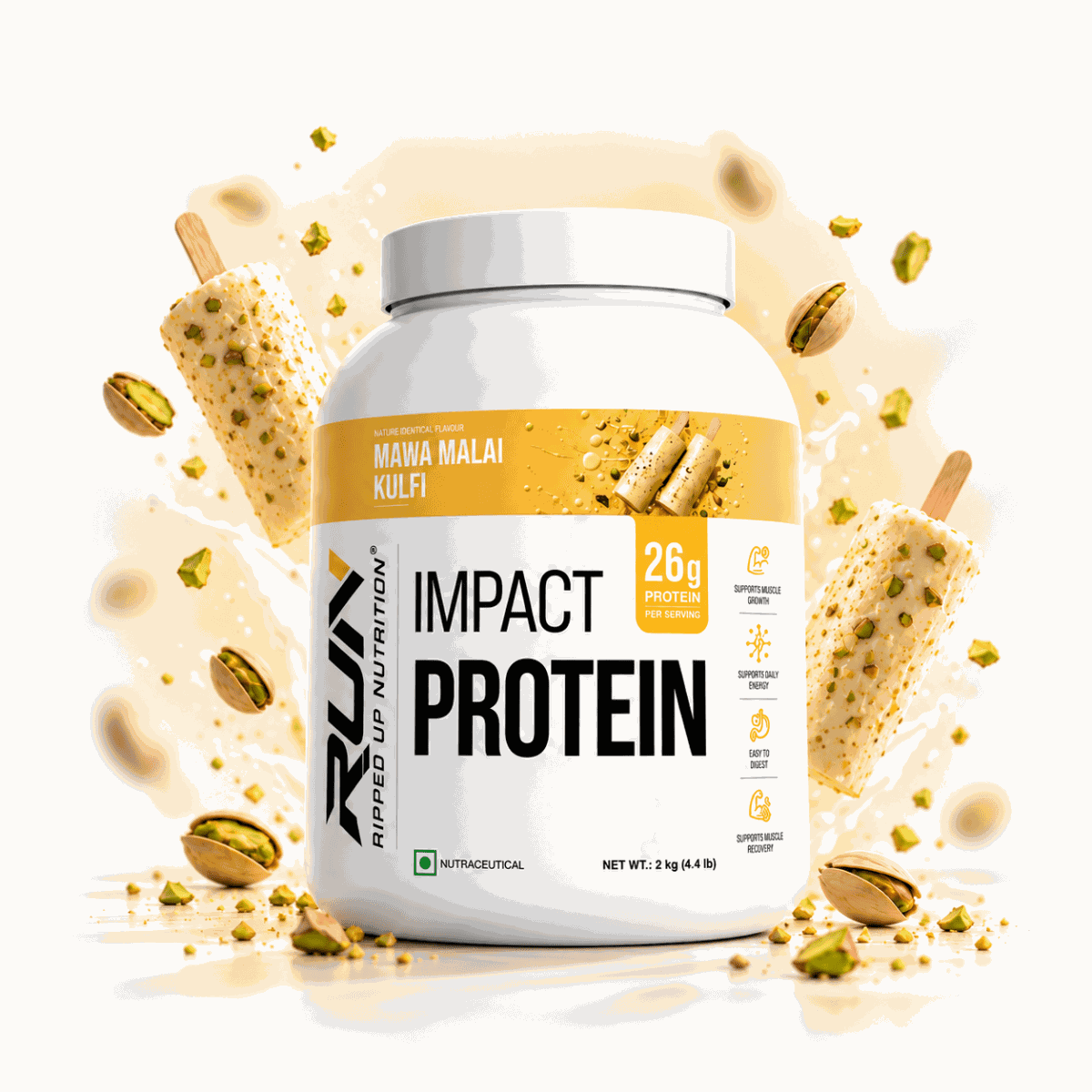 Impact Protein (Fermented Yeast + Soy Protein Isolate) - Ripped Up Nutrition