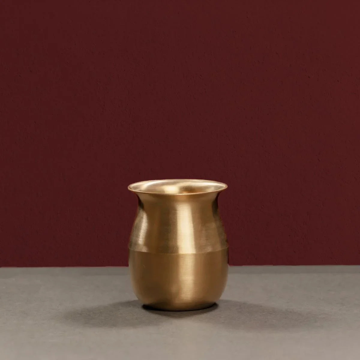 Kansa Lota Side View-Zishta Traditional Drinkware