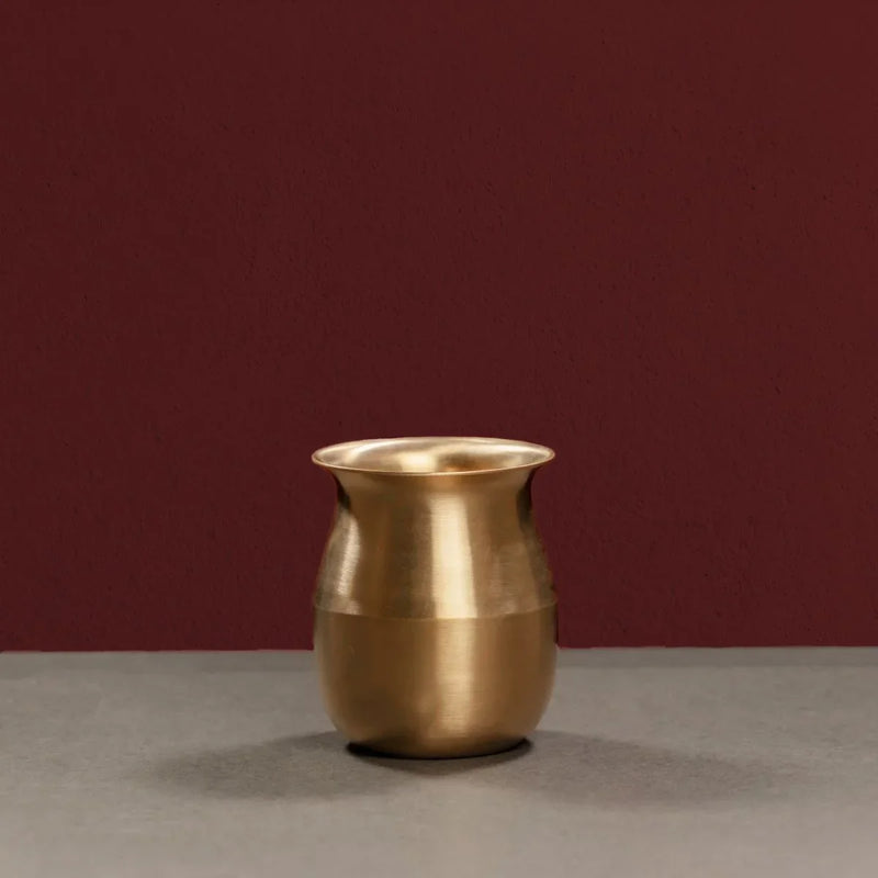 Kansa Lota Side View-Zishta Traditional Drinkware