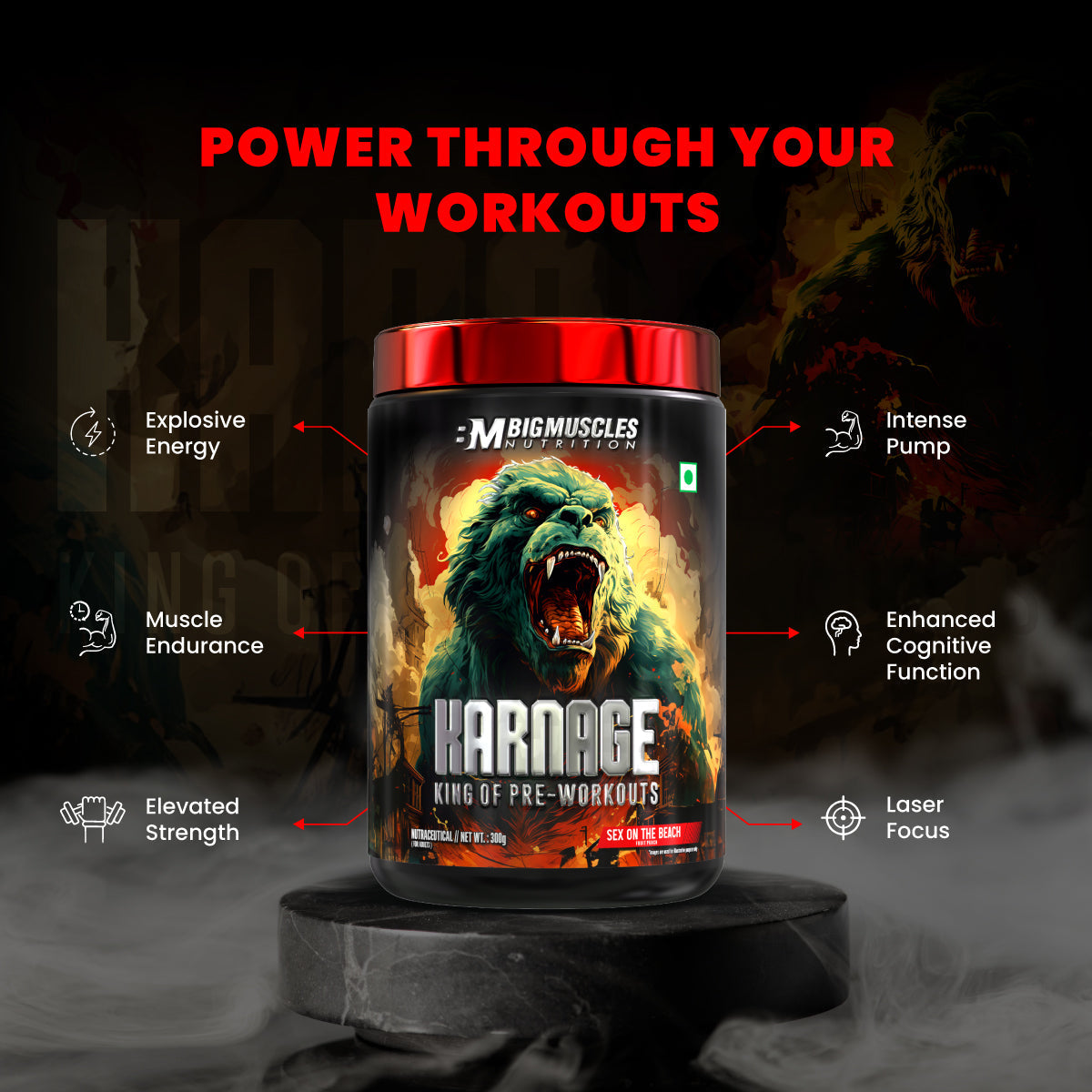 BIG MUSCLE KARNAGE RED