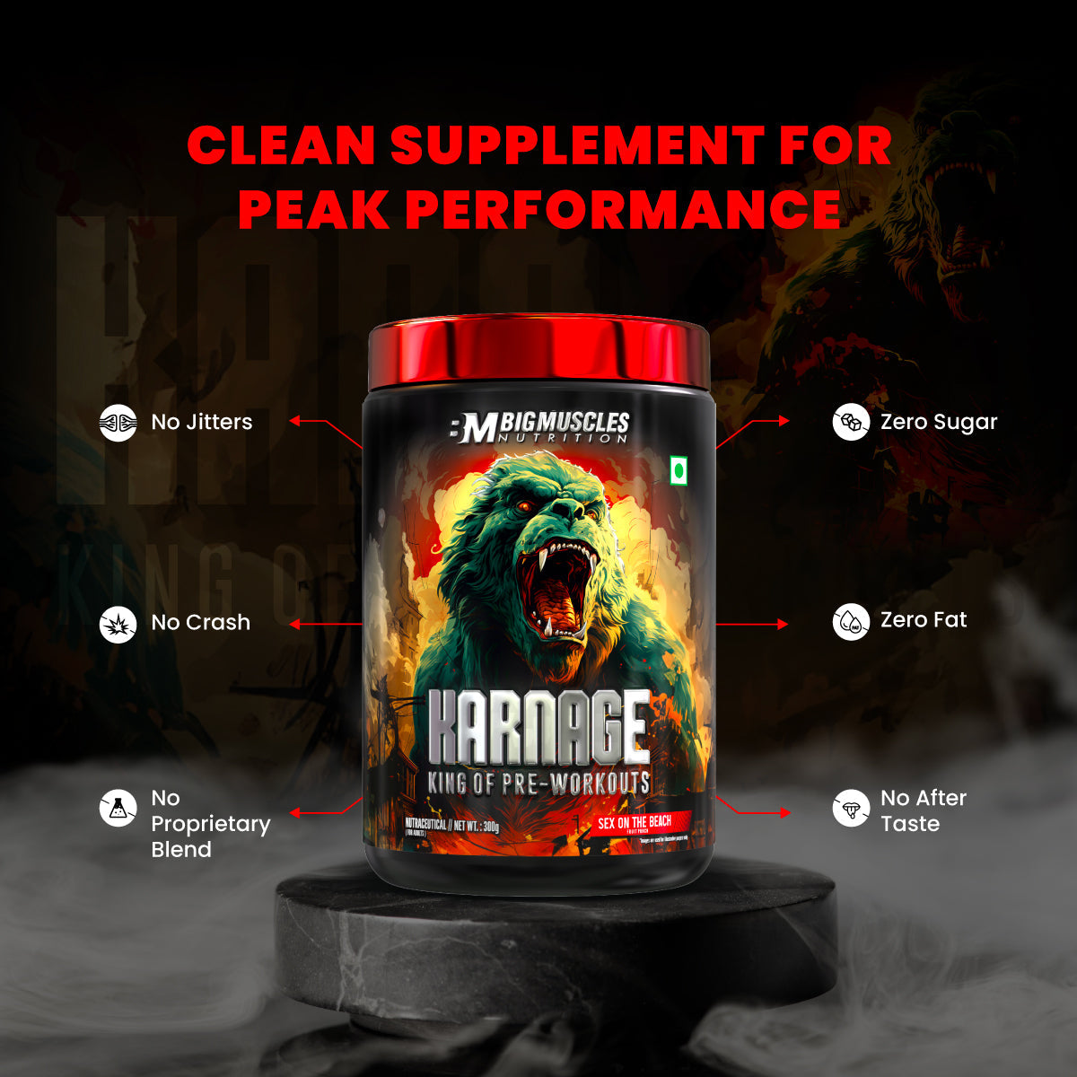 BIG MUSCLE KARNAGE RED