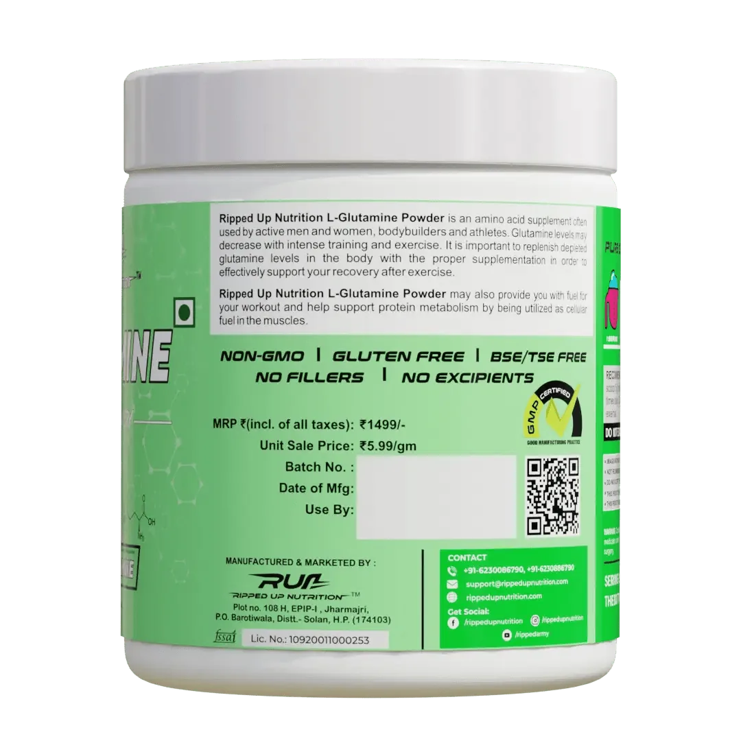 L - Glutamine - Ripped Up Nutrition