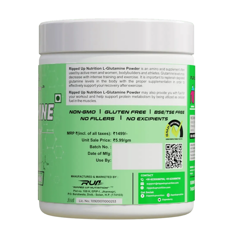 L - Glutamine - Ripped Up Nutrition