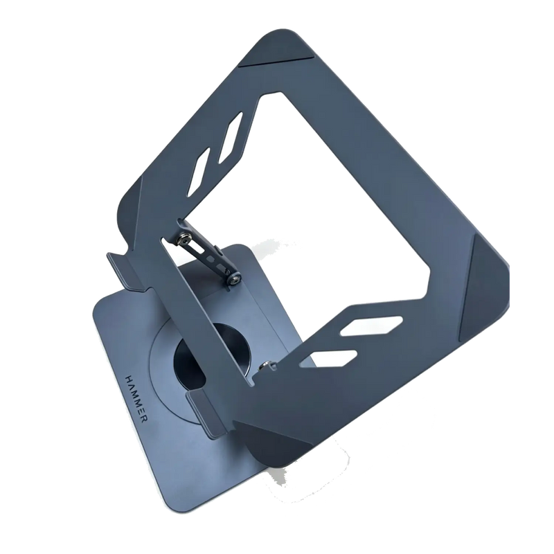 HAMMER Desk Essential LS360 Metal Laptop Stand with 360° Rotation, Height & Angle Adjustable for Laptops & MacBook-2