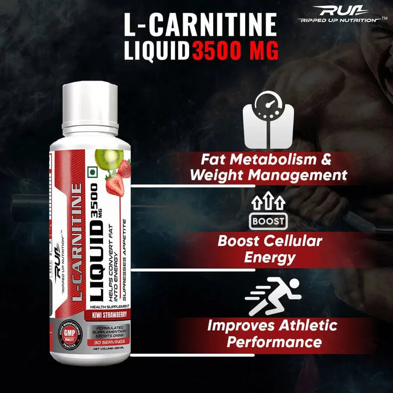 Liquid L - Carnitine 3500MG - Ripped Up Nutrition