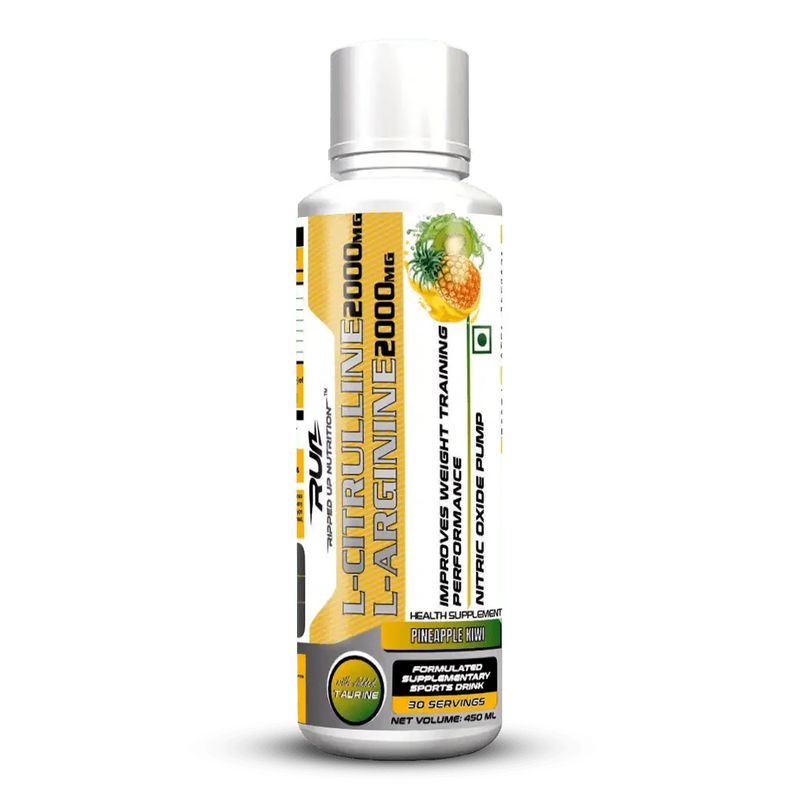 Liquid L - Citrulline + L - Arginine + Taurine - Ripped Up Nutrition