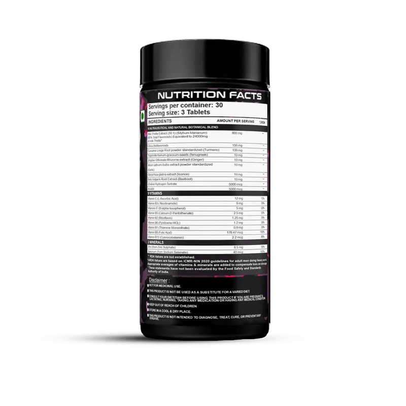 Liver Detox - 90 Tabs - Ripped Up Nutrition