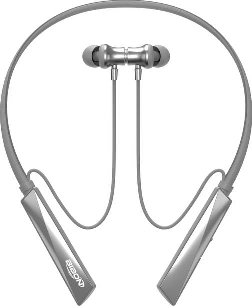 BiBon Luxury Buds 5 MAGNETIC POWER OFF/ON 100Hr Neckband Fast Charging AI ENC 4 Bluetooth