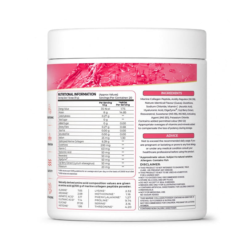 Marine Collagen Guava - Ripped Up Nutrition