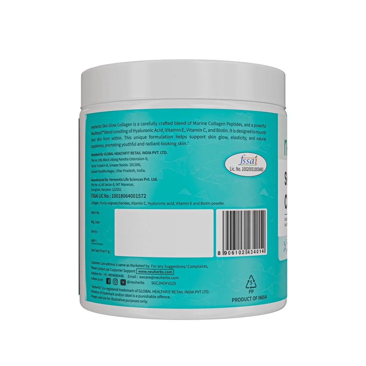 NEUHERBS SKIN GLOW COLLAGEN 200GM