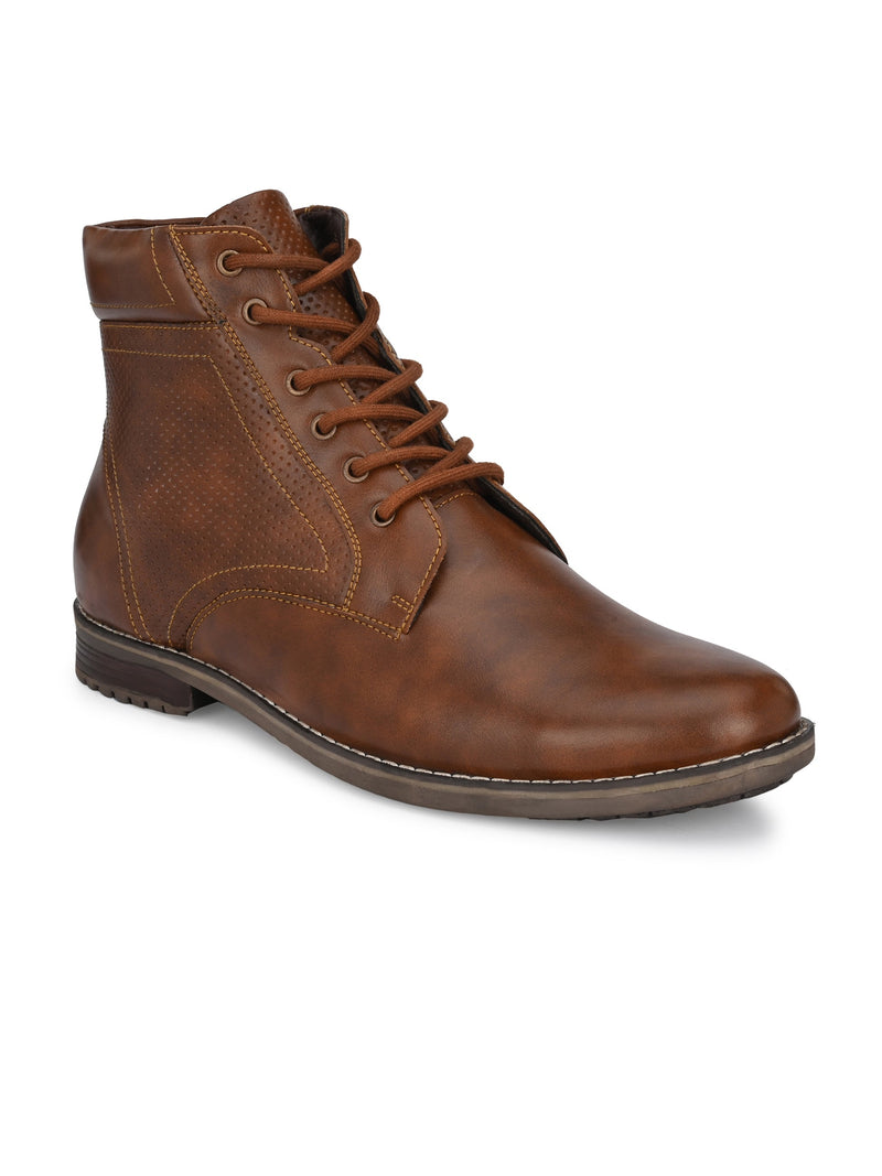 Men's Ankle Guard Casual Boots featuring a sleek design and ankle support for comfort and durability.