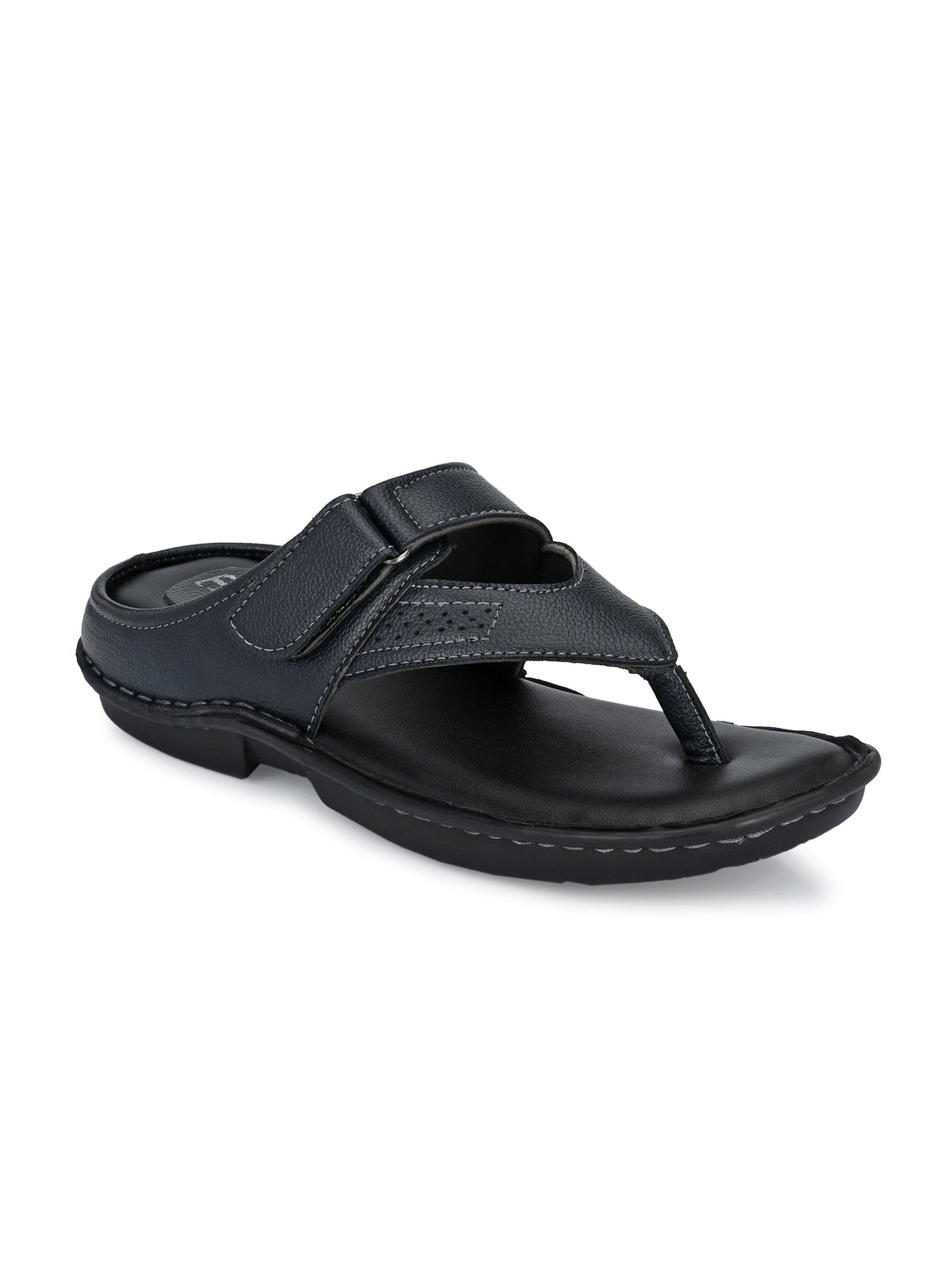 Navy Splendor Toe Loop Sandals