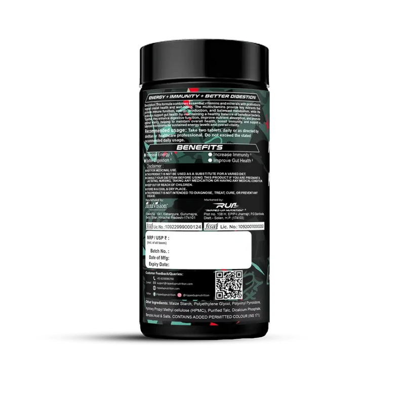 Multivitamin + Probiotics - Ripped Up Nutrition