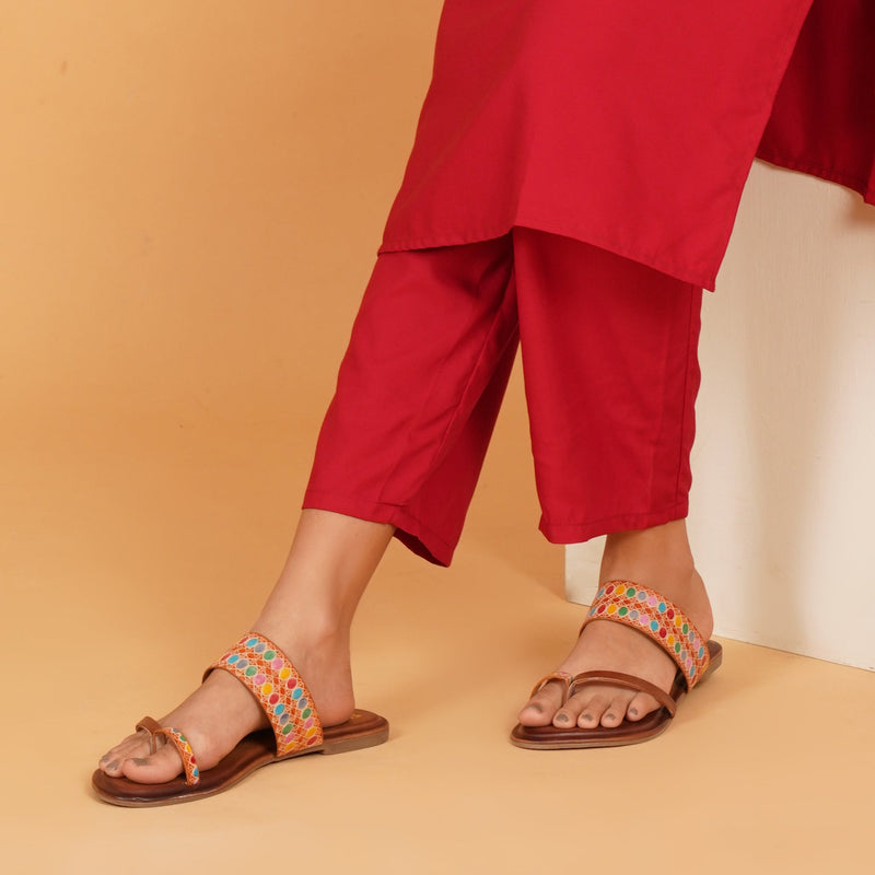 Stelway Slip on Flats-9