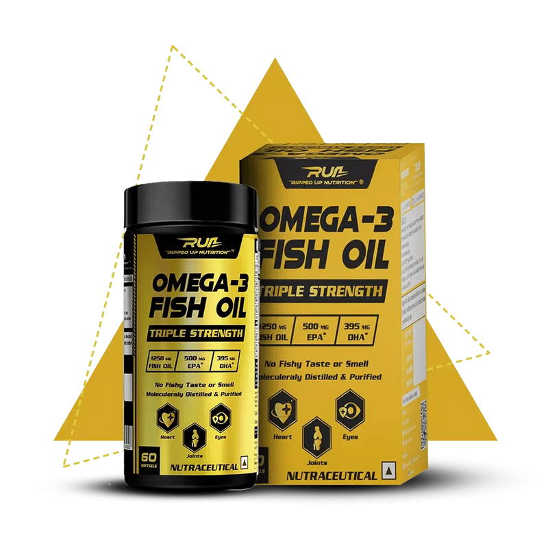 Omega - 3 Fish Oil (Triple Strength) - Ripped Up Nutrition