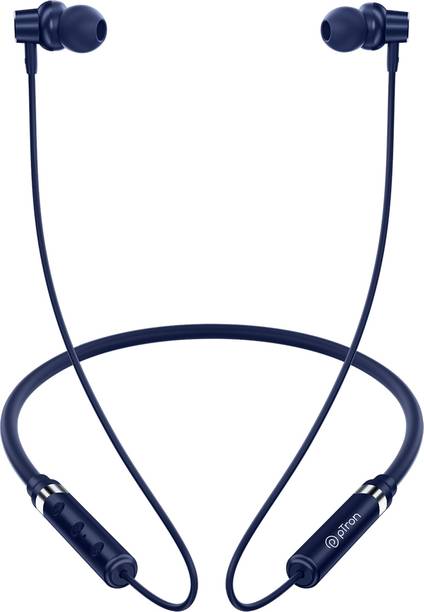 PTron Bassstrings 4A / Tangentbeat w/ 18 Hrs Playtime Deep Bass Clear Calls Snug Fit Bluetooth