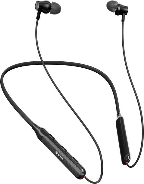 PTron Bassstrings Neo with 34hrs Playtime,Clear Calls 14mm Drivers Dual Device Pairing Bluetooth