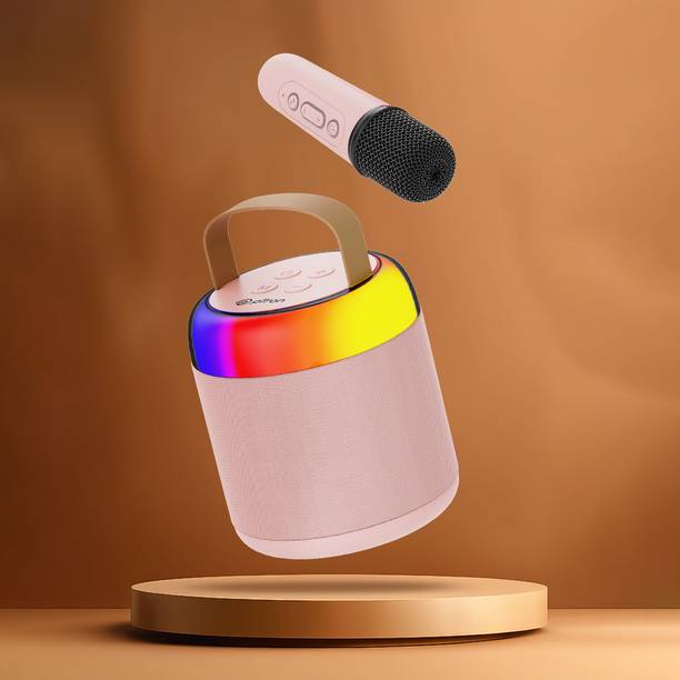 PTron Funk Mojo / Fusion Bliss w/ Karaoke Mic, 16W Pristine Sound 6hrs Playtime 16 W Bluetooth Speaker