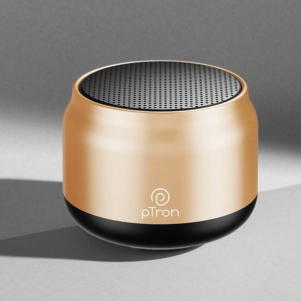PTron Musicbot Lite / Funk Mini w/ 6W Pristine Sound 8hrs Playtime Portable Design 6 W Bluetooth Speaker