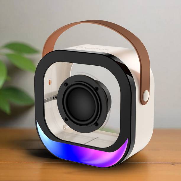 PTron Fusion Moment with 10W Immersive Sound, 6Hrs Playtime RGB Lights Portable 10 W Bluetooth Speaker
