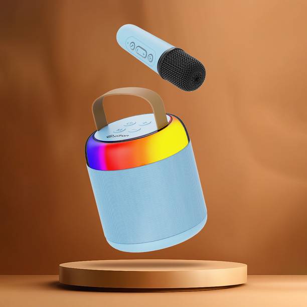PTron Funk Mojo / Fusion Bliss w/ Karaoke Mic, 16W Pristine Sound 6hrs Playtime 16 W Bluetooth Speaker