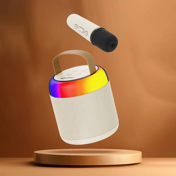 PTron Funk Mojo / Fusion Bliss w/ Karaoke Mic, 16W Pristine Sound 6hrs Playtime 16 W Bluetooth Speaker