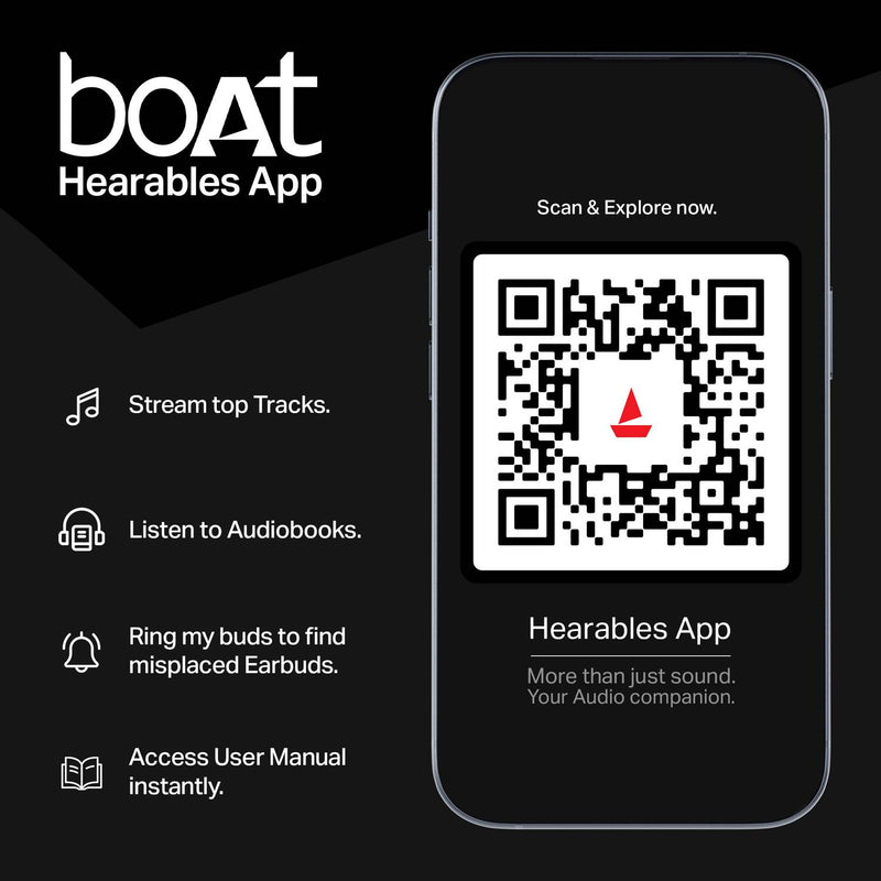 boAt Airdopes 219, 40H Battery, Free Music Streaming & Best in Segment for Calling Bluetooth Headset (Carbon Black, True Wireless)