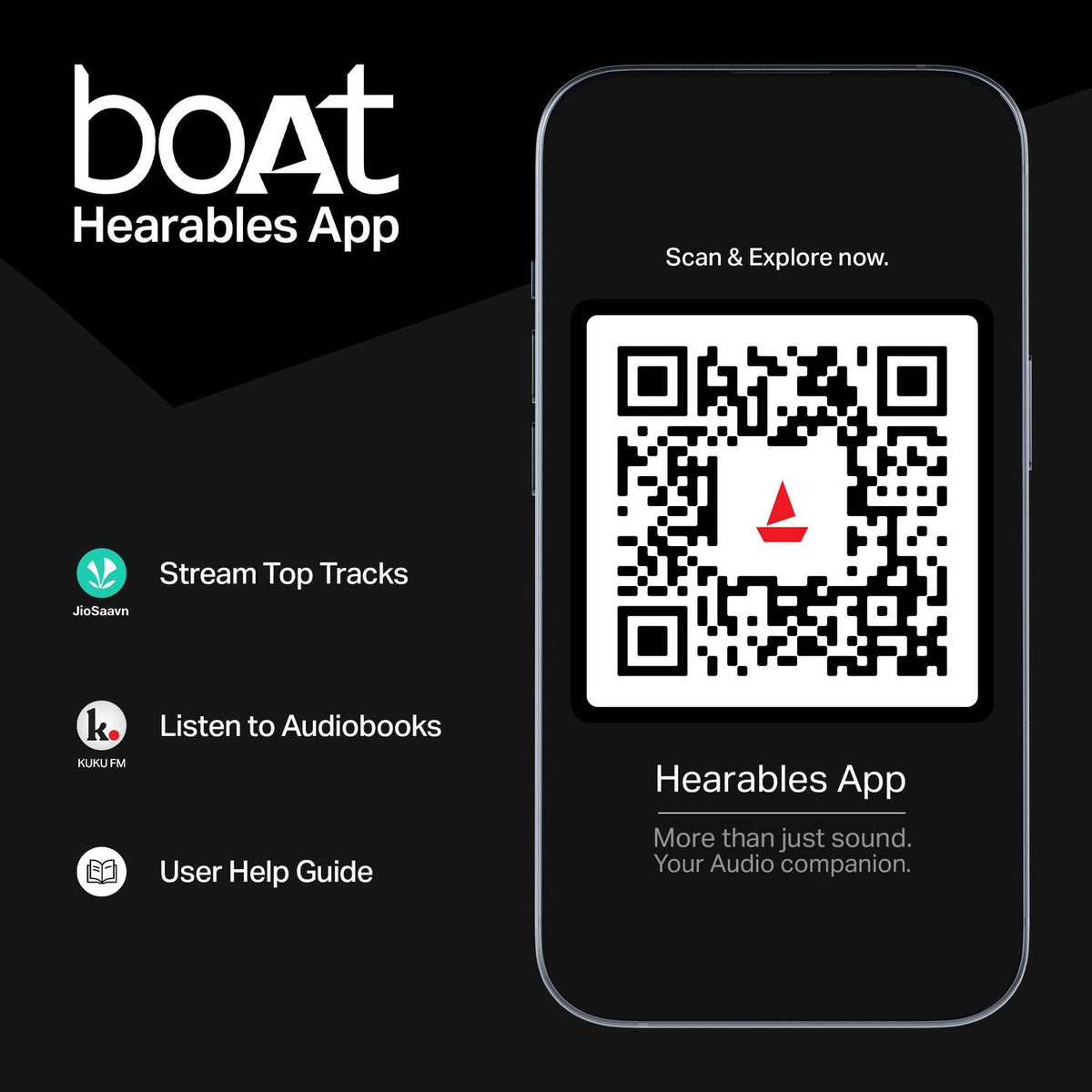 boAt Stone 350, Music Streaming on JioSaavn, 12Hrs Battery, IPX7, TWS Feature 10 W Bluetooth Speaker (Black, Mono Channel)