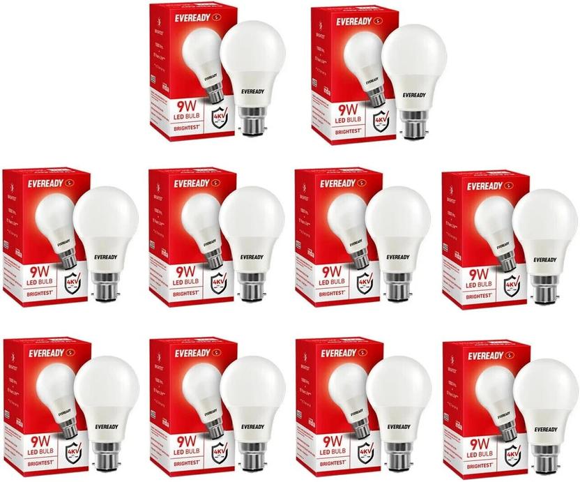 EVEREADY 9 W Basic Standard B22 LED Bulb