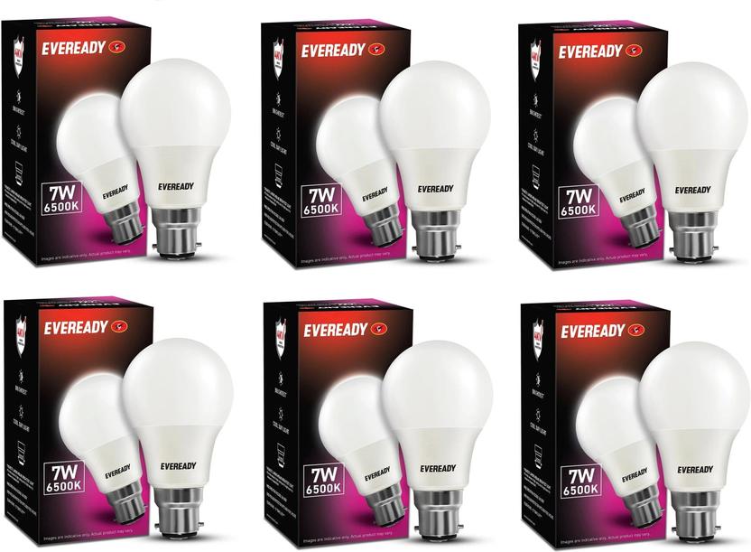 EVEREADY 7 W Basic Standard B22 LED Bulb