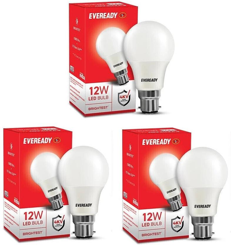 EVEREADY 12 W Basic Standard B23 LED Bulb
