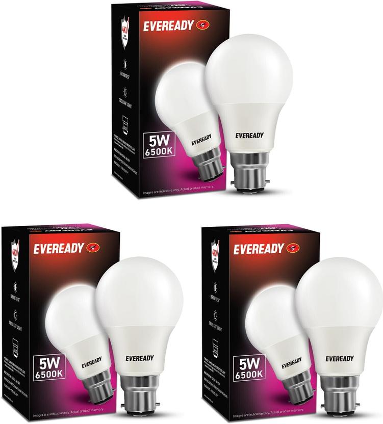 EVEREADY 5 W Basic Standard B22 LED Bulb