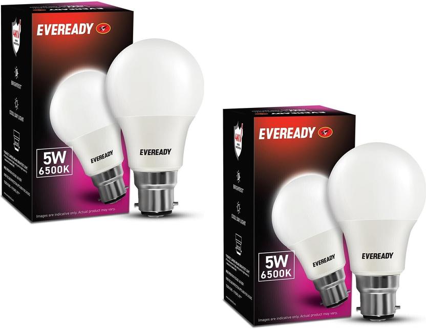 EVEREADY 5 W Basic Standard B22 LED Bulb