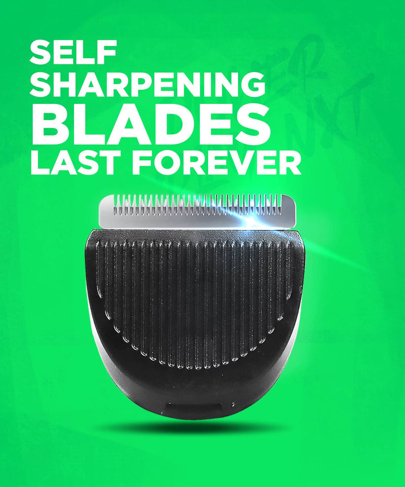 Bombay Shaving Company Power Play NXT 9 Weeks of trim, 90 mins run time, Type C, Self sharpening blades Fully Waterproof Trimmer 90 min Runtime 6 Length Settings (Blue)