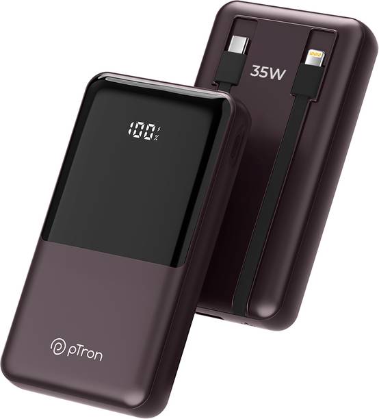 PTron 20000 mAh 35 W Compact Pocket Size Power Bank