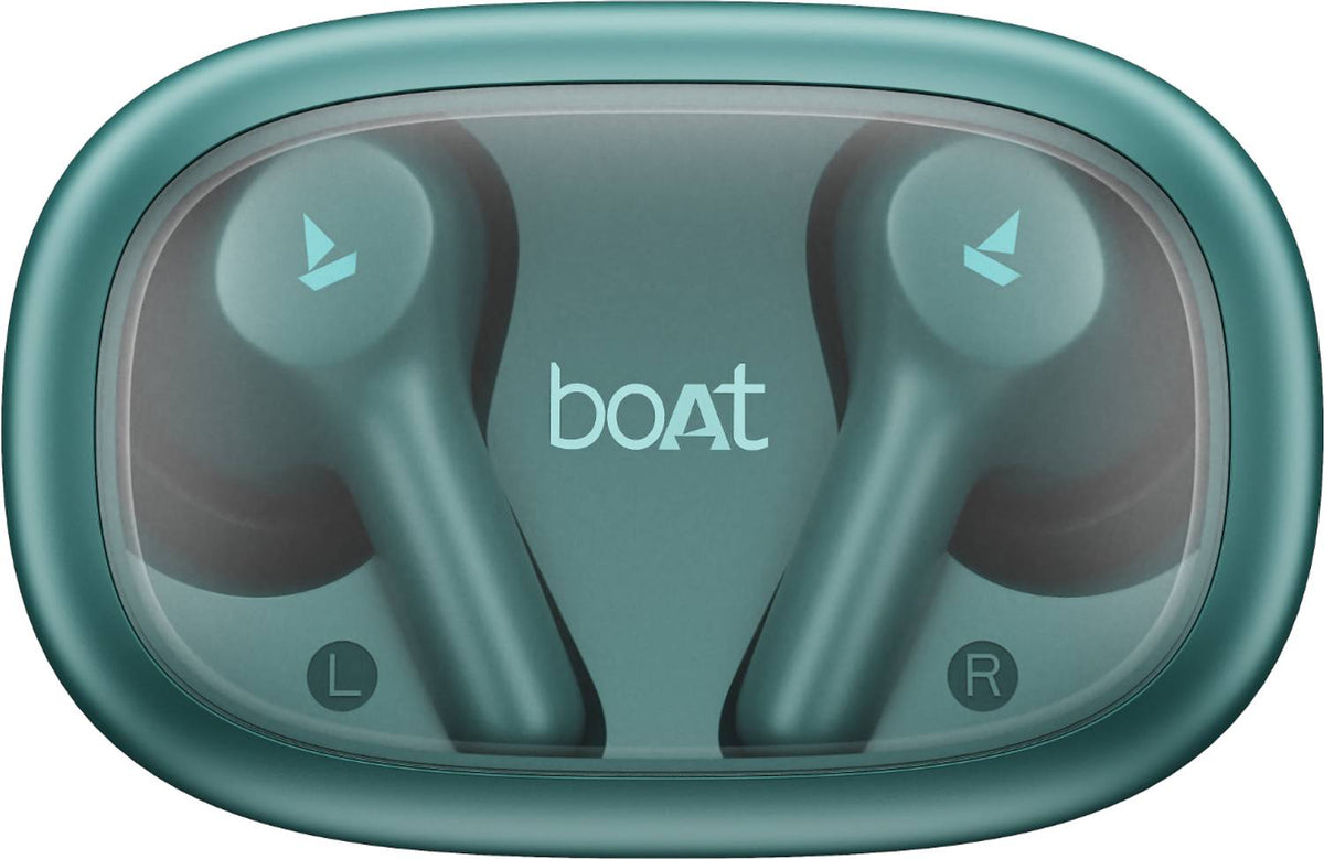 boAt Airdopes 71 Gen 2 TWS, 45H Battery, 2 Mics ENx, BTv6.0,Hearables App,ASAP Charge Bluetooth Headset (Sea Blue, True Wireless)
