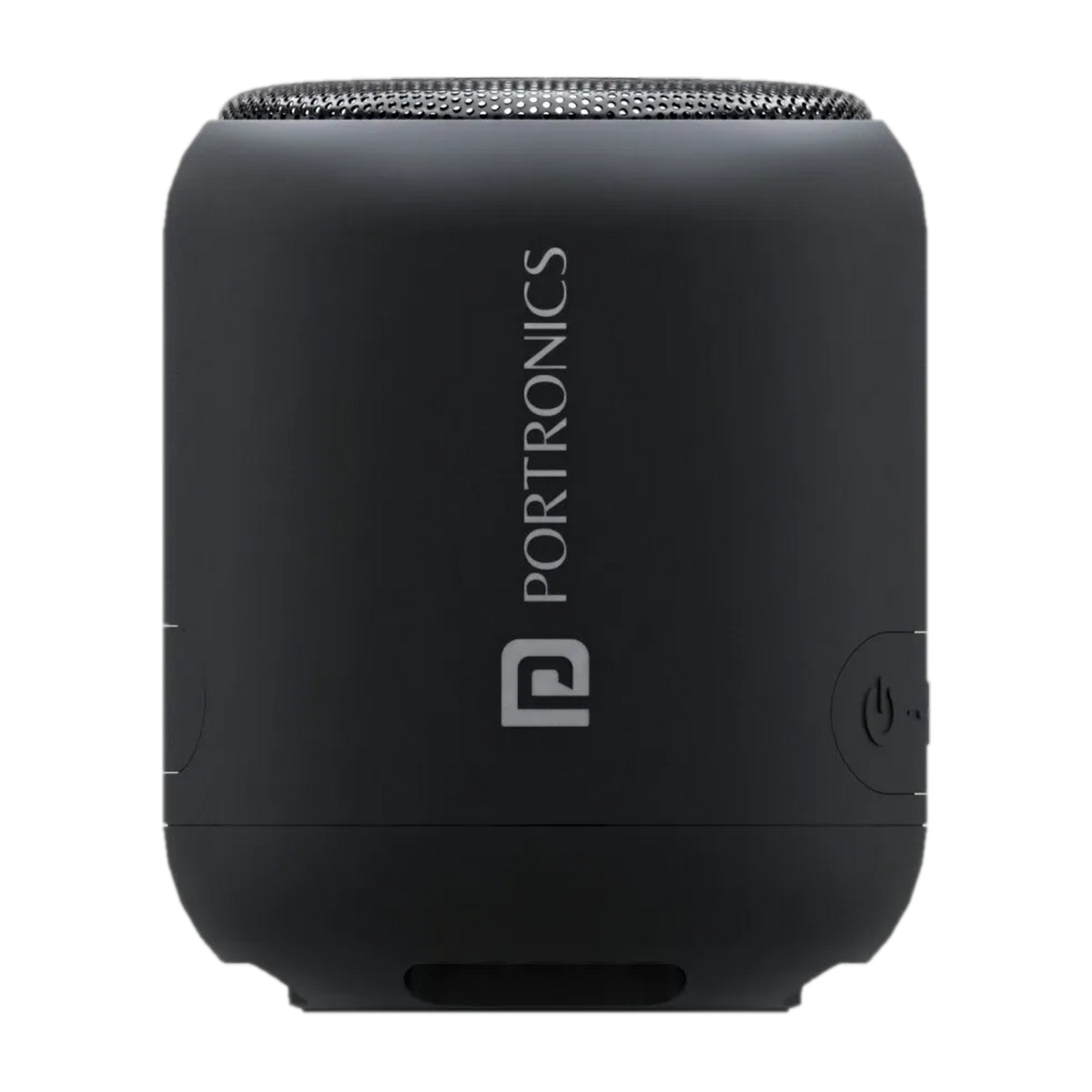 Portronics SoundDrum 1 12W TWS Portable & Type C Charging 12 w Bluetooth Speaker (Black, Mono Channel)
