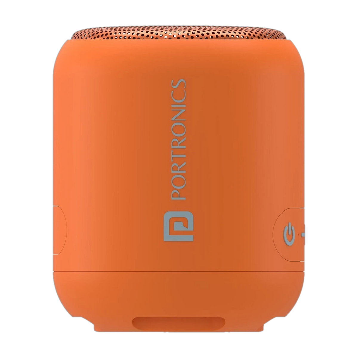 Portronics SoundDrum 1 TWS Portable & Type C Charging 12 W Bluetooth Speaker (Orange, Mono Channel)