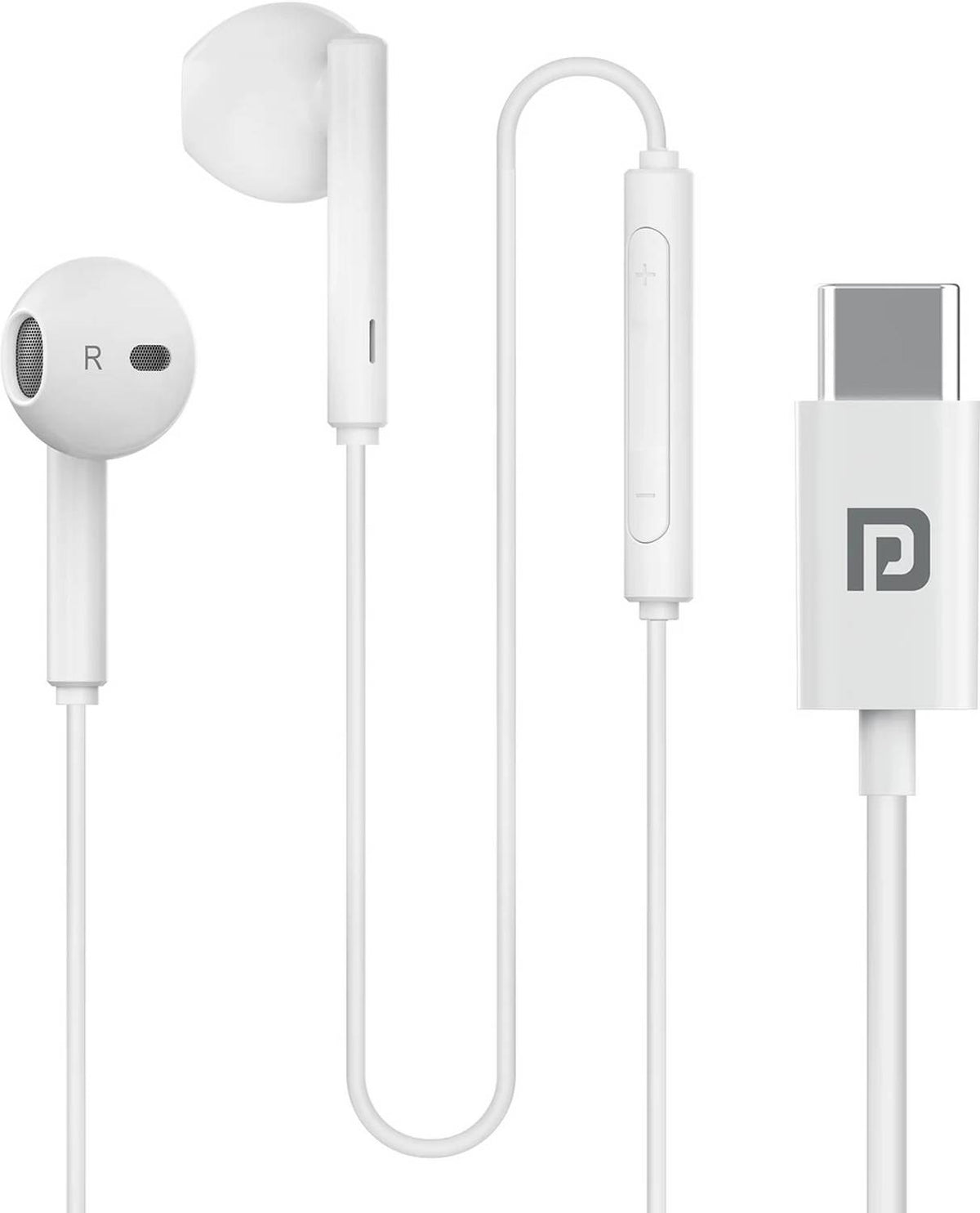 Portronics POR 2749 Wired Headset (White, In the Ear)