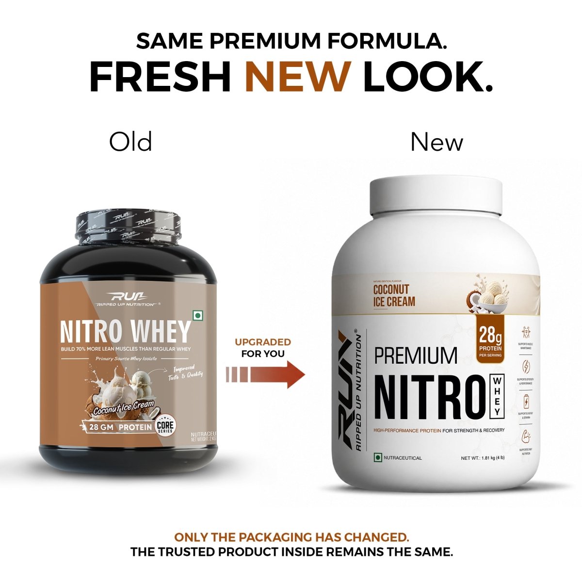 Premium Nitro Whey - Ripped Up Nutrition