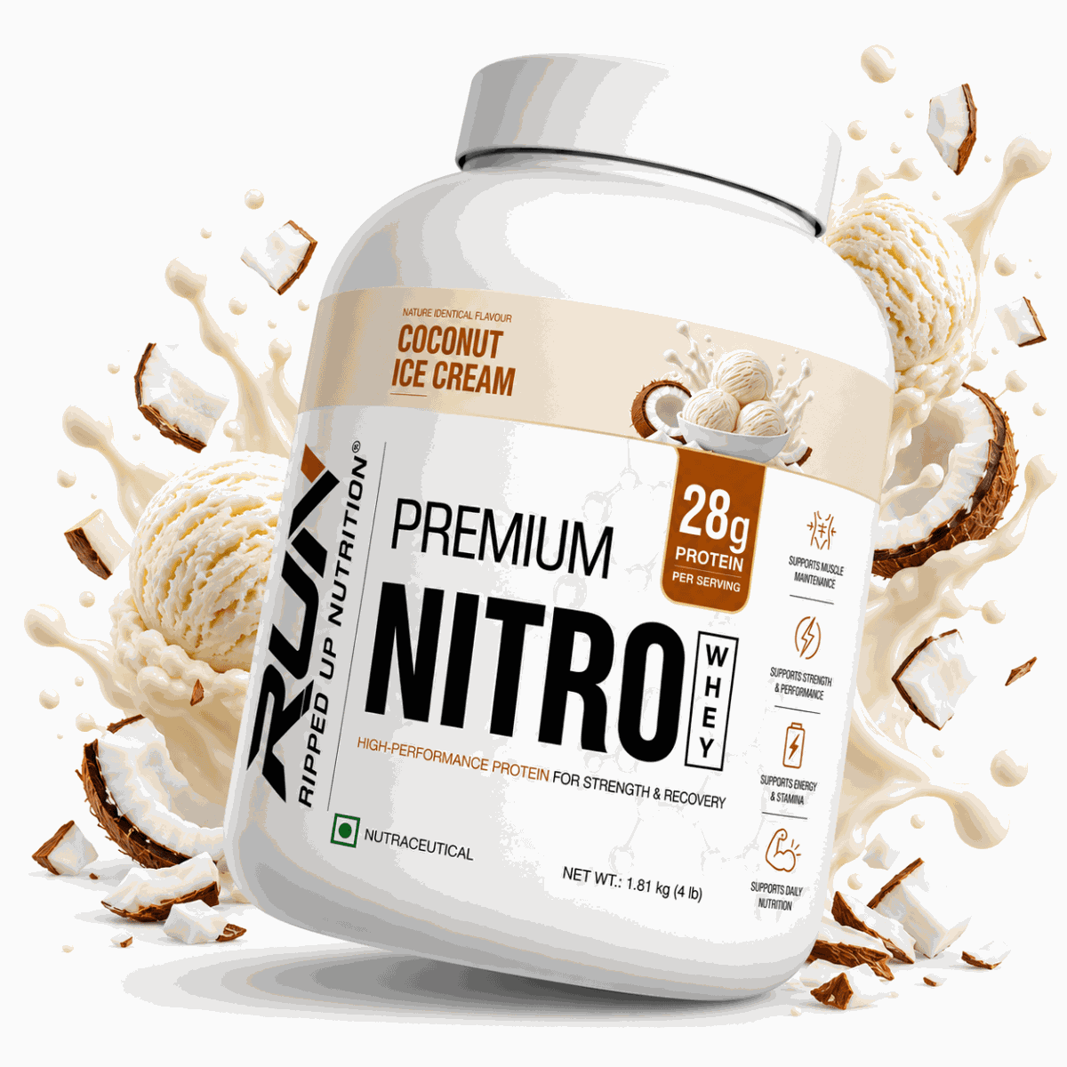 Premium Nitro Whey - Ripped Up Nutrition
